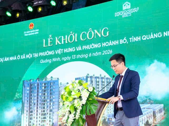 LỄ KHỞI CÔNG DỰ ÁN HARMONY ONE – NHÀ Ở XÃ HỘI PHƯỜNG HOÀNH BỒ VÀ PHƯỜNG VIỆT HƯNG, TỈNH QUẢNG NINH - Cover Image